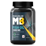 Muscleblaze Fish Oil – 60 softgels