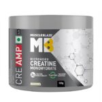 MuscleBlaze Micronised Creatine Monohydrate | Improves Muscle Power, Strength & Training Capacity